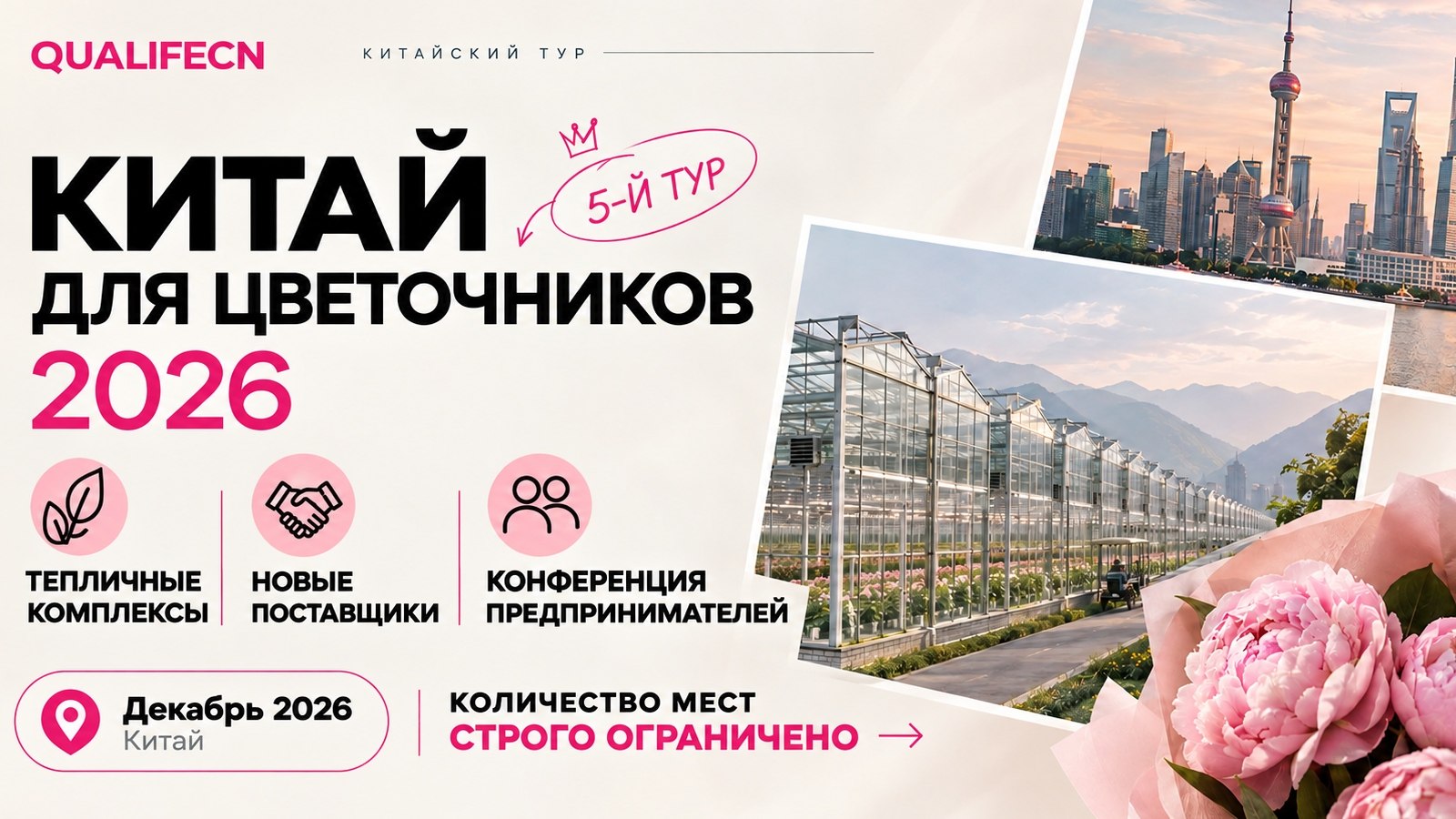 QUALIFECN | Цветок из Китая | Прямые поставки для цветочного магазина из Китая | Цветы Китай