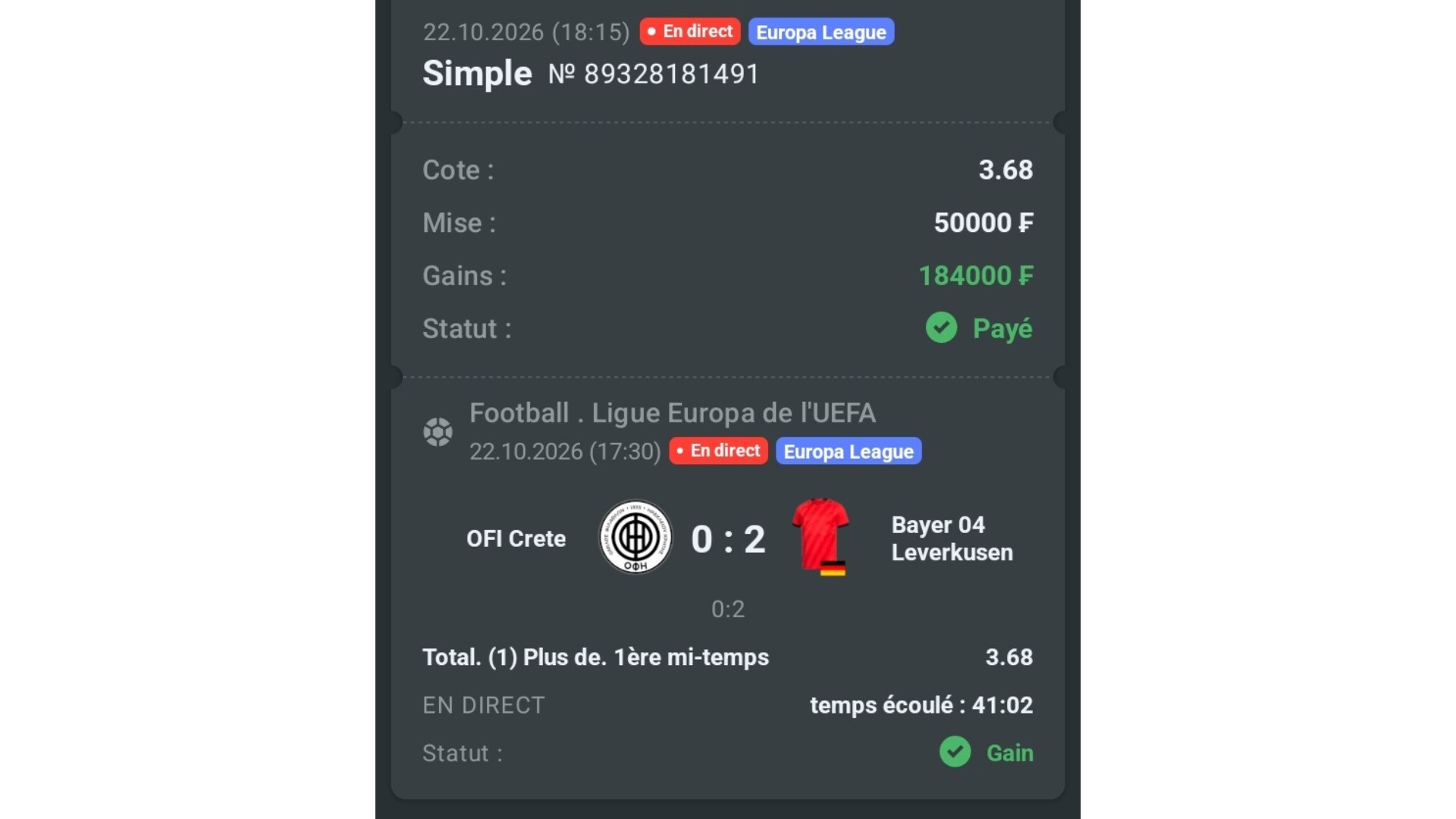 VICTOIRE😱
