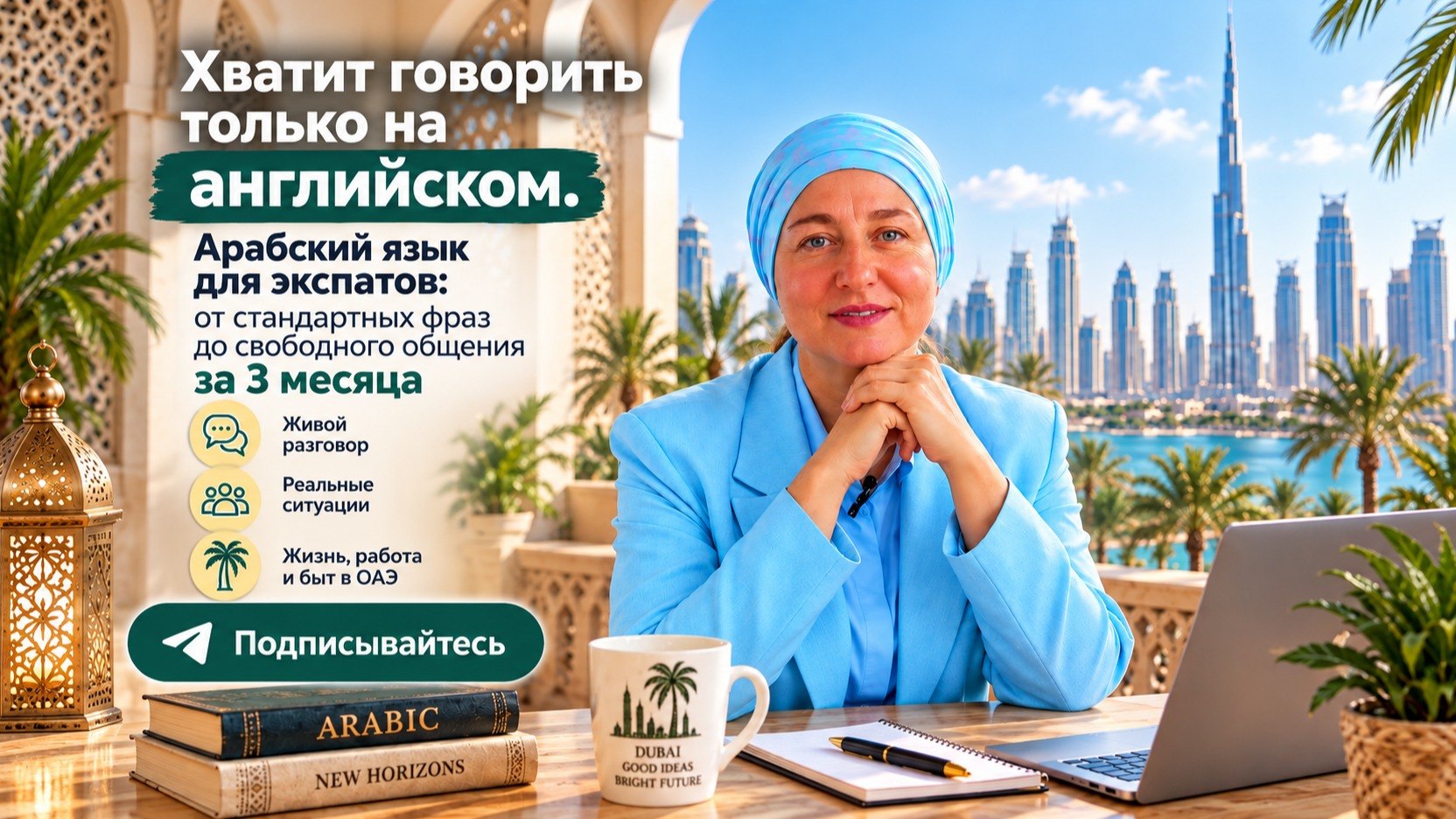 ✨Арабский без границ с Еленой Клевцовой ✨