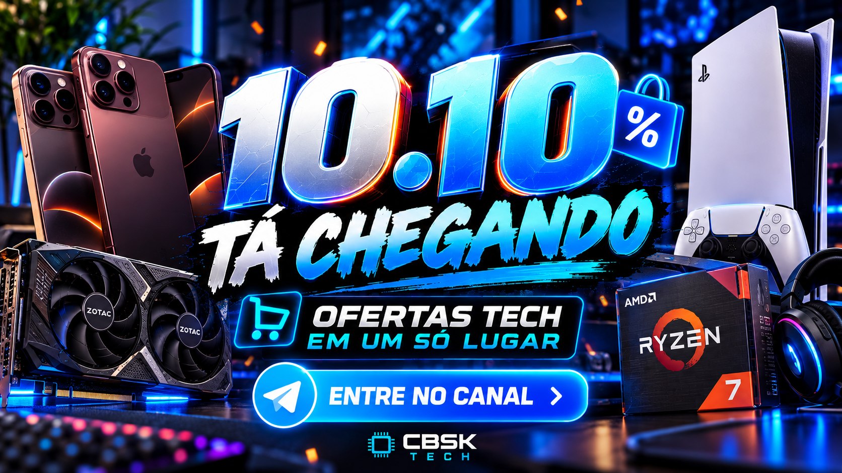 CBSK Tech - Promoções e Ofertas