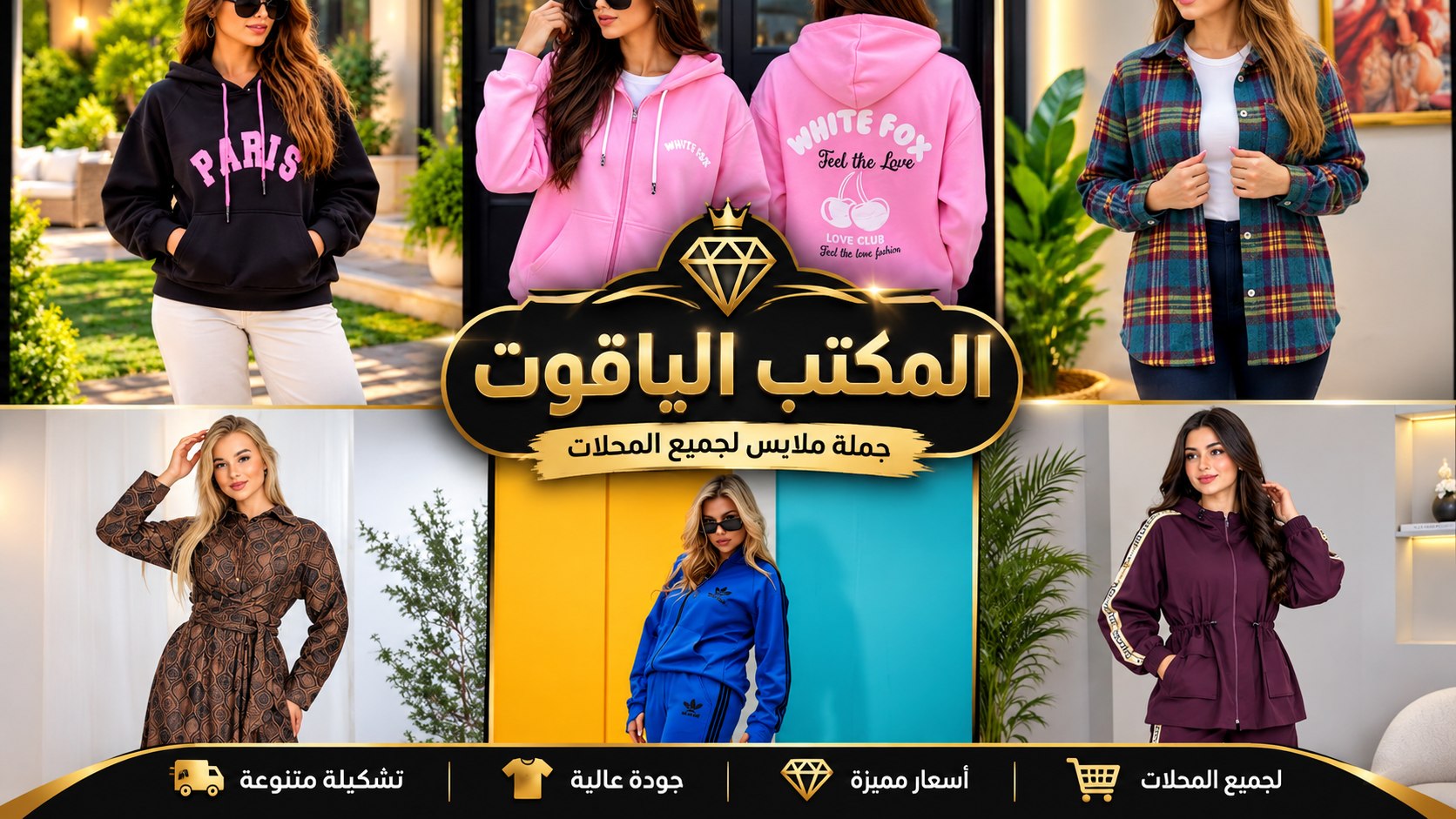 الياقوت للملابس الحريمي