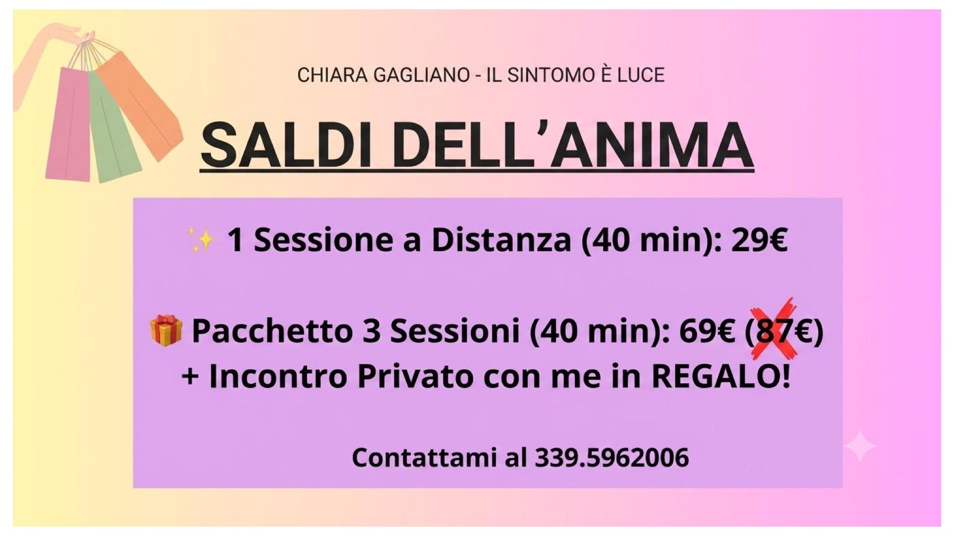 Il Sintomo è Luce