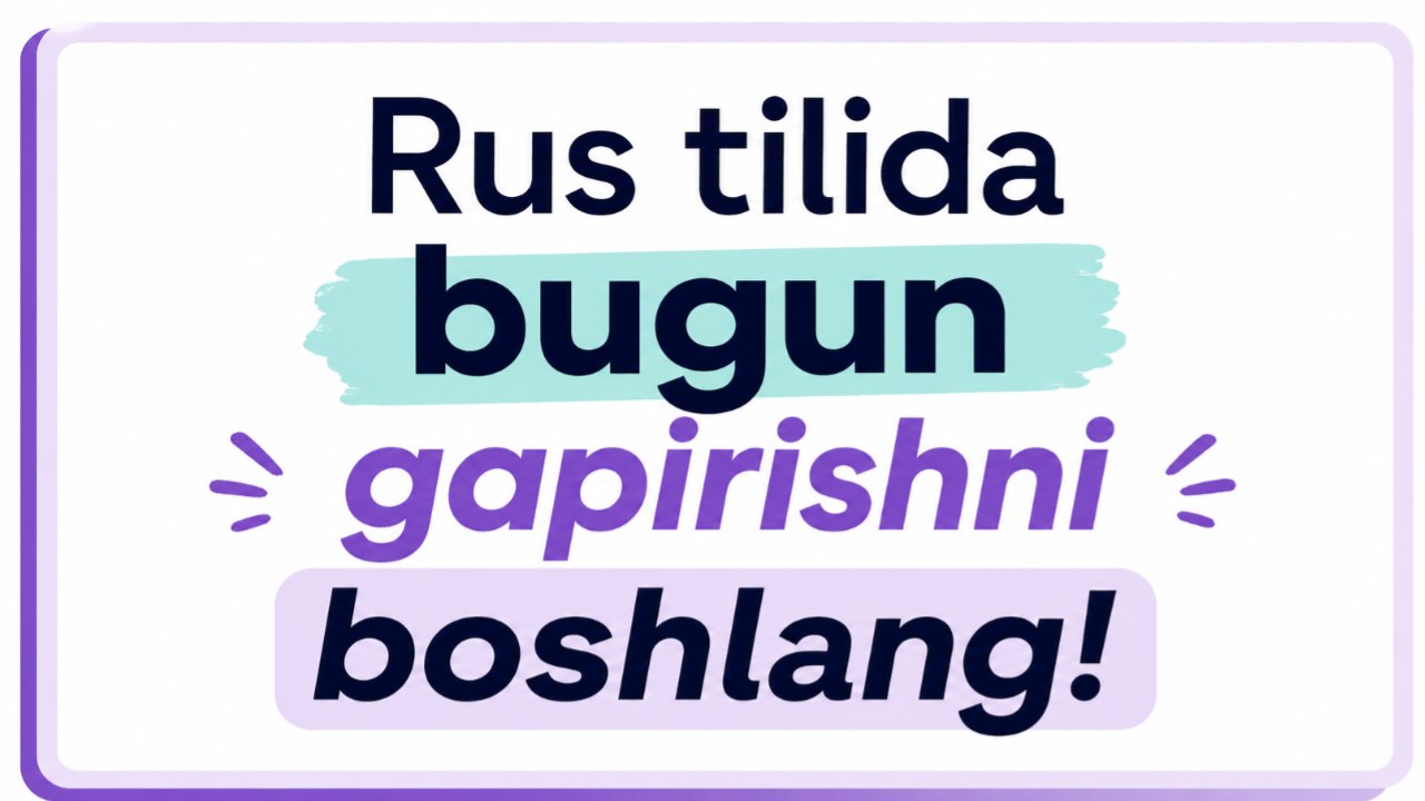🇺🇿Rus tili online maktabi 🇷🇺