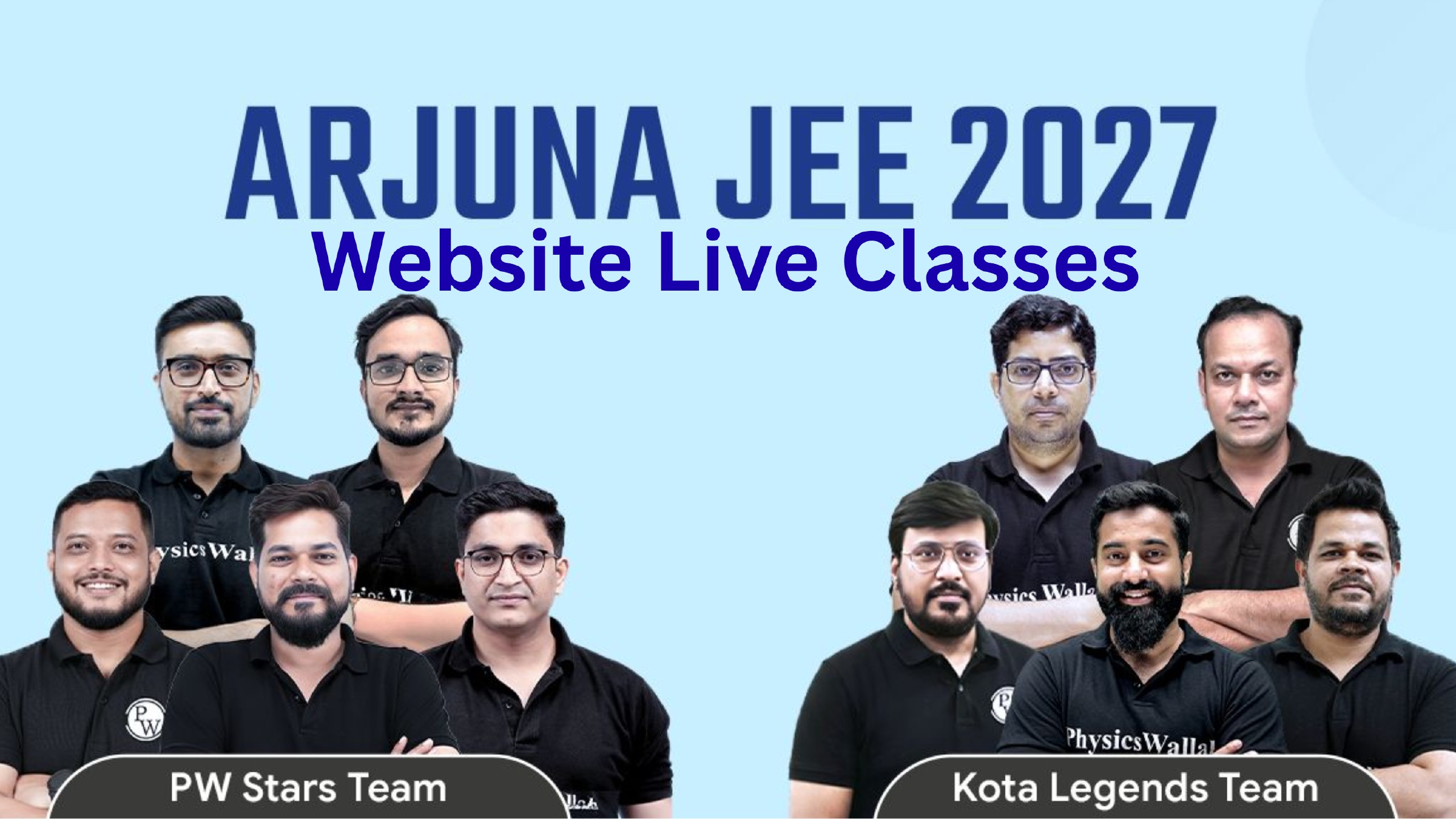 PW Arjuna JEE 2027 Batch Lectures