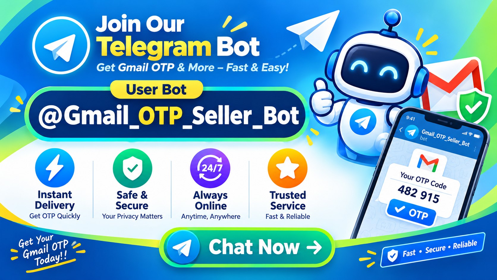 Gmail OTP Seller Bot