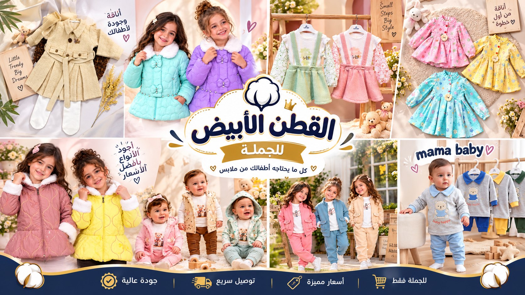 القطن الأبيض