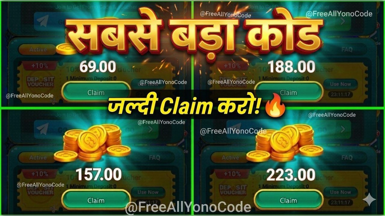 All Yono Big Codes