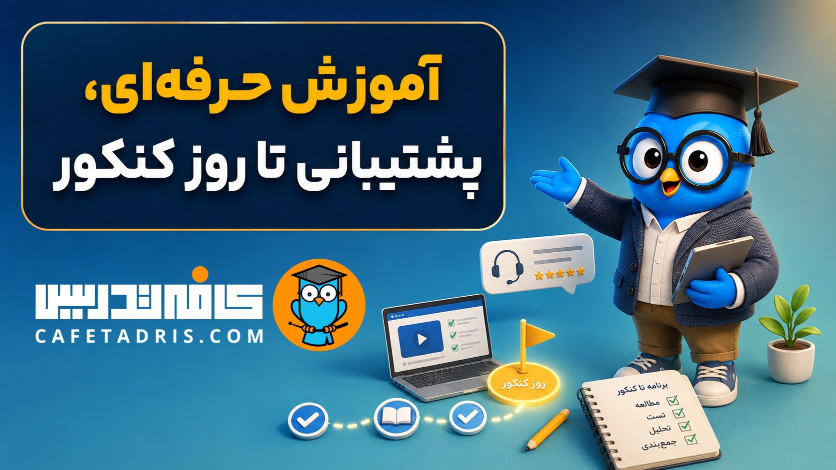 کنکور ارشد و دکتری مدیریت | کافه‌تدریس