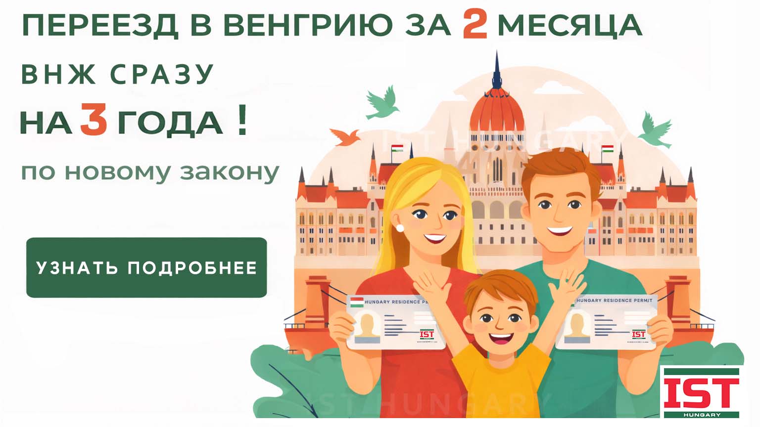Венгрия, Будапешт и другие страны с IST Hungary