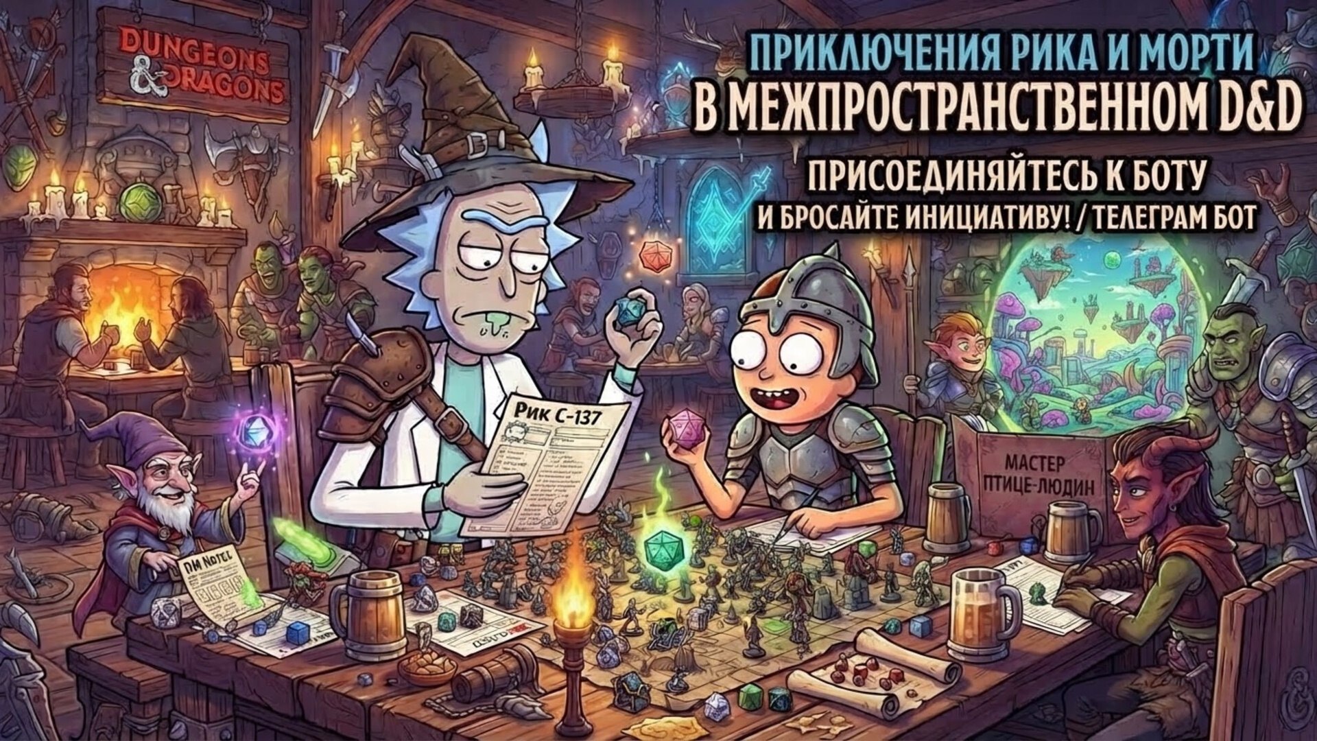 D&D Рикнутое приключение