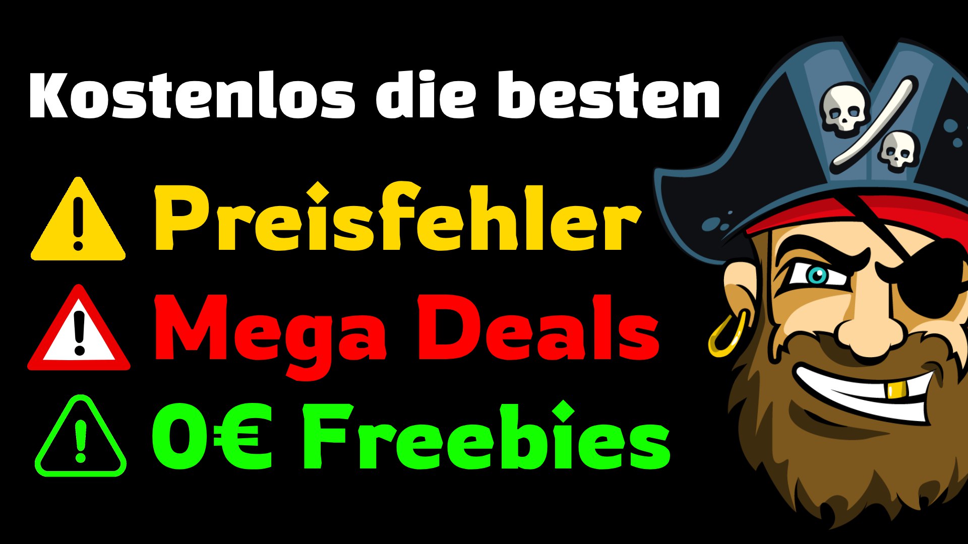 Pirate Deals | Preisfehler, Schnäppchen, Angebote, Rabatte & Freebies