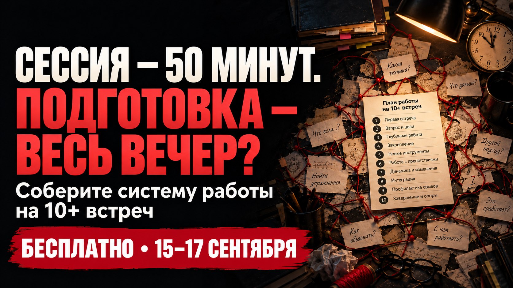 🟢 Живой интенсив для психологов