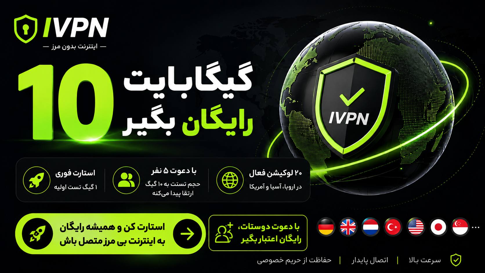 I VPN ⚡️ خرید آنی فیلترشکن