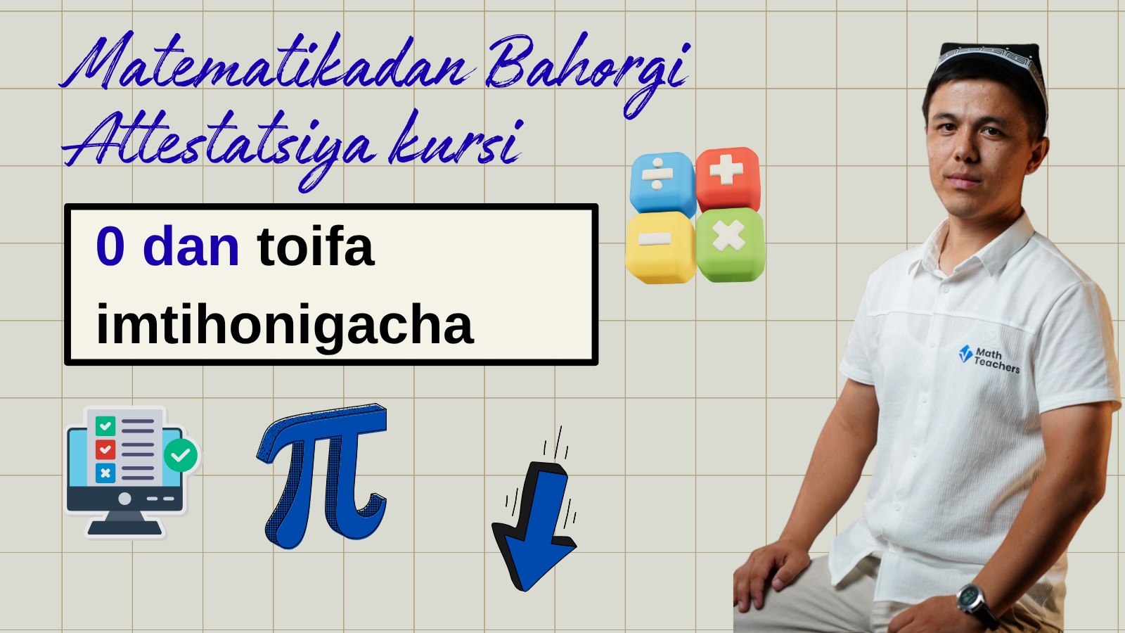 3-4-5-Oktabr Attestatsiyaga Tizimli Tayyorlanish Strategiyasi