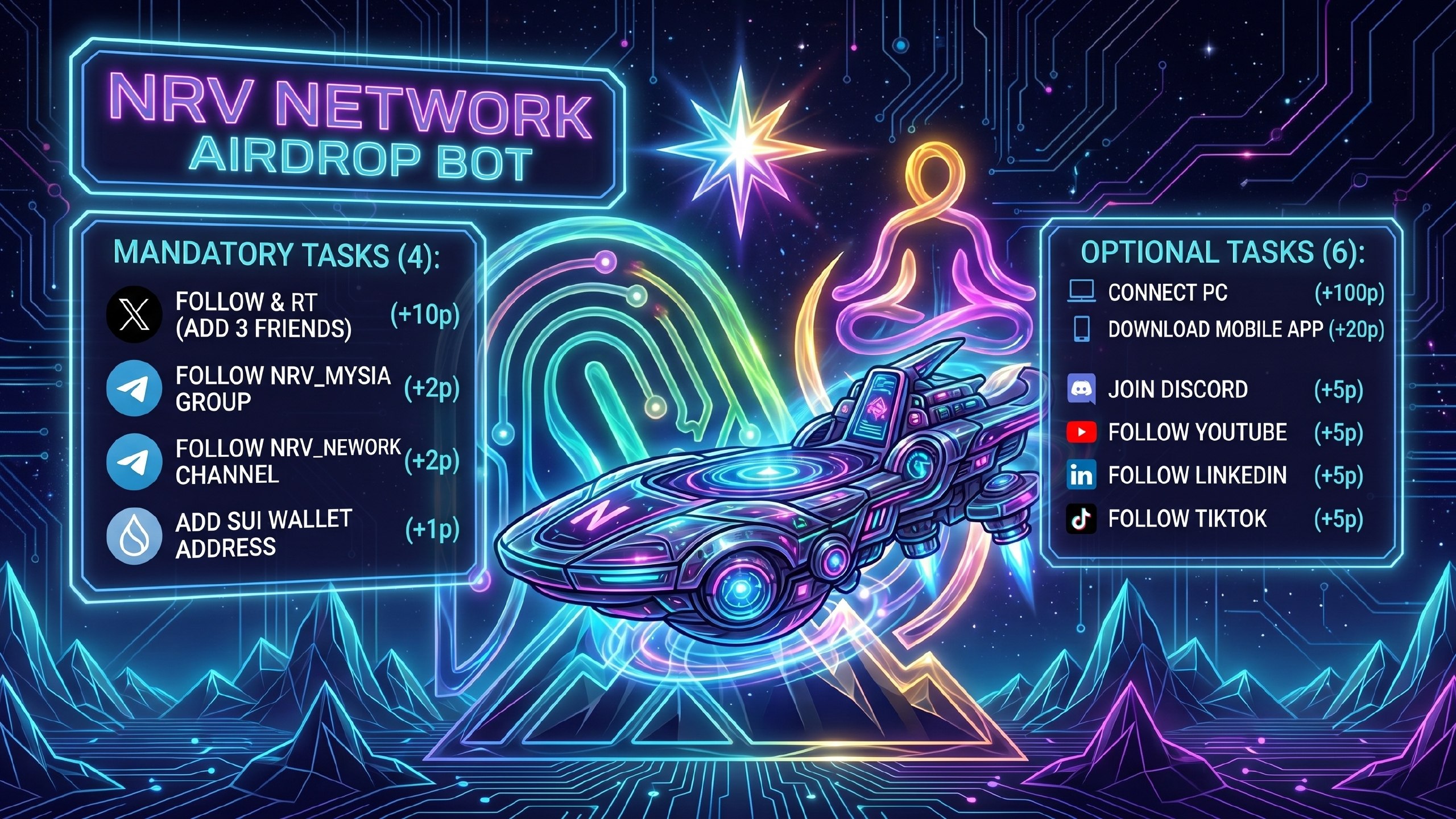 NRV Airdrop Bot