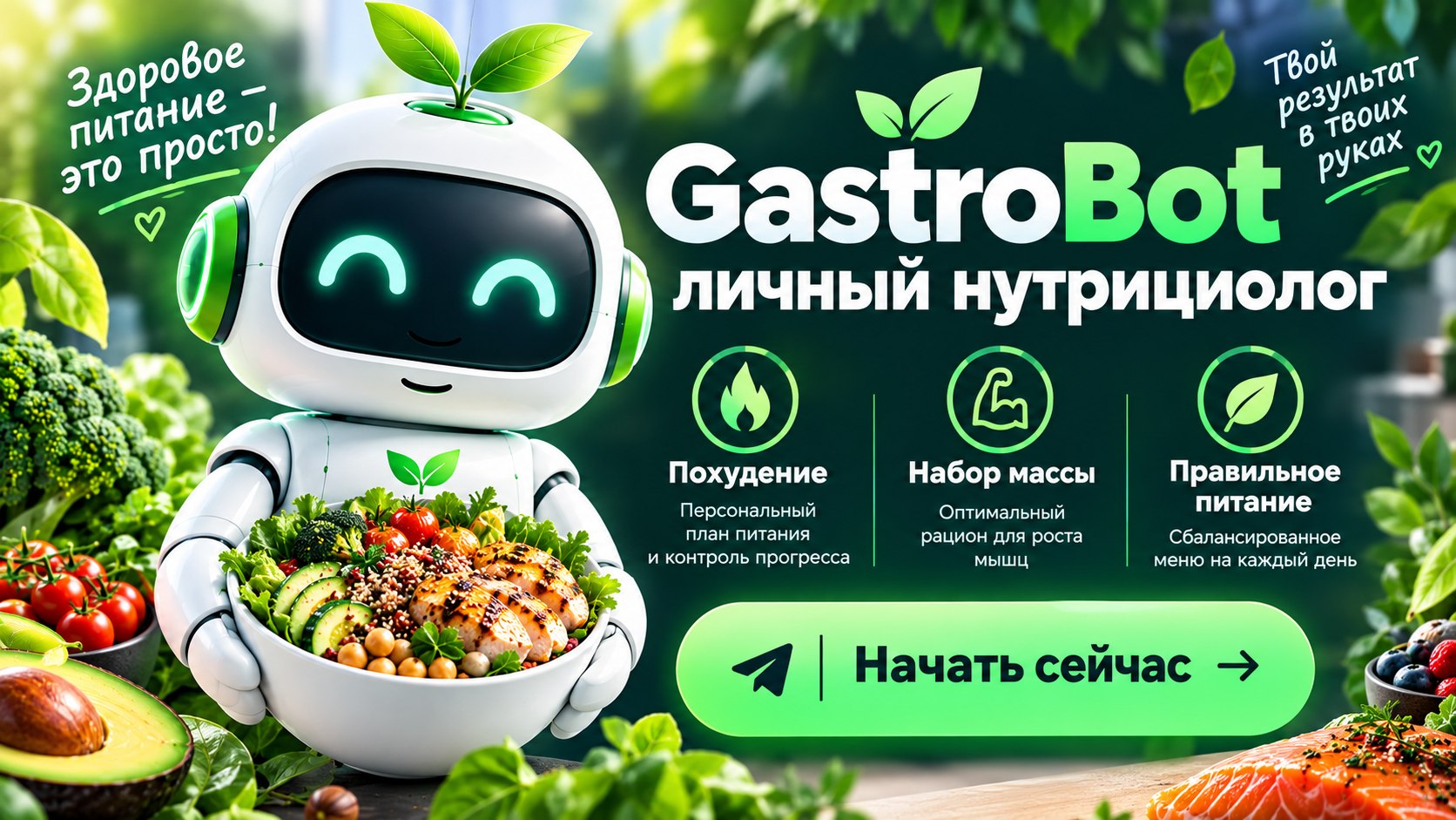 GastroBot | Личный Нутрициолог