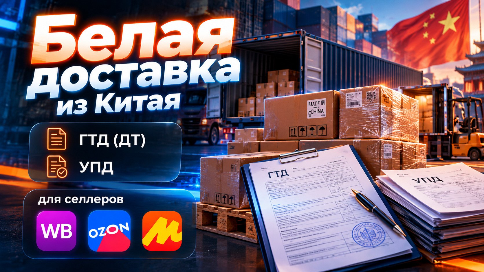 Доставка грузов и товаров из Китая | Карго | Trans-CN 🇨🇳