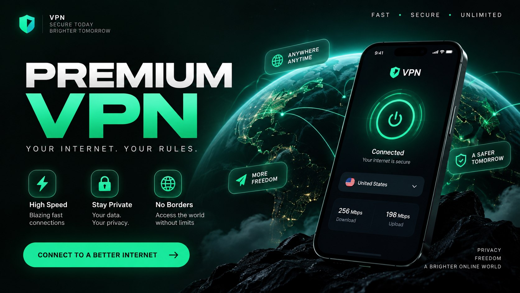 ⚡ Fast & Secure VPN