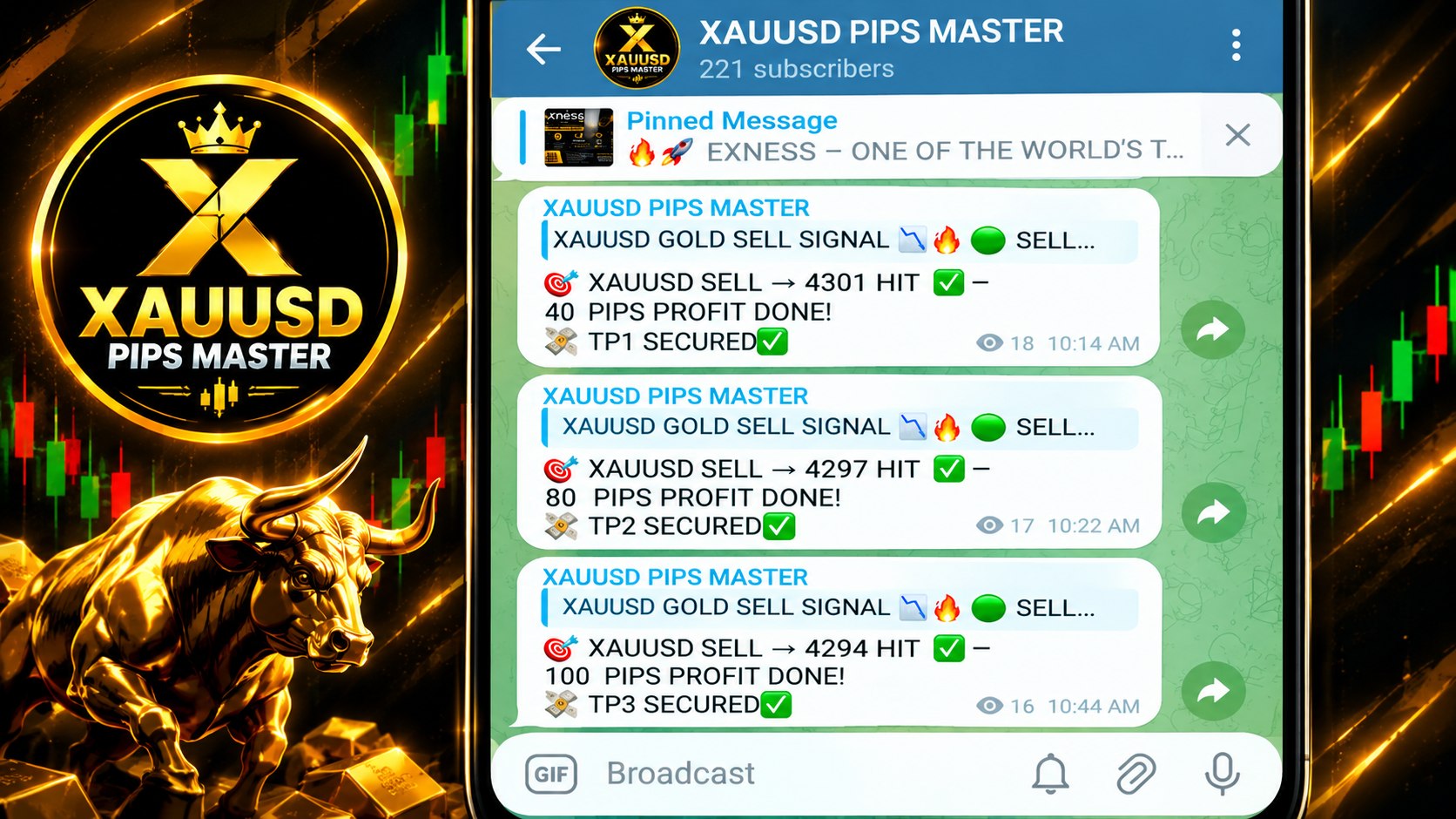XAUUSD PIPS MASTER