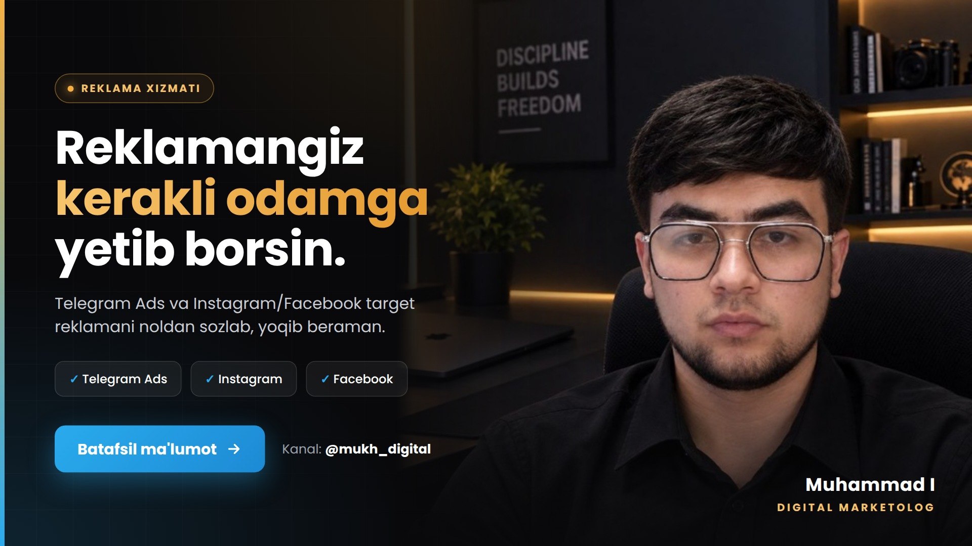 Muhammad I Digital Marketolog