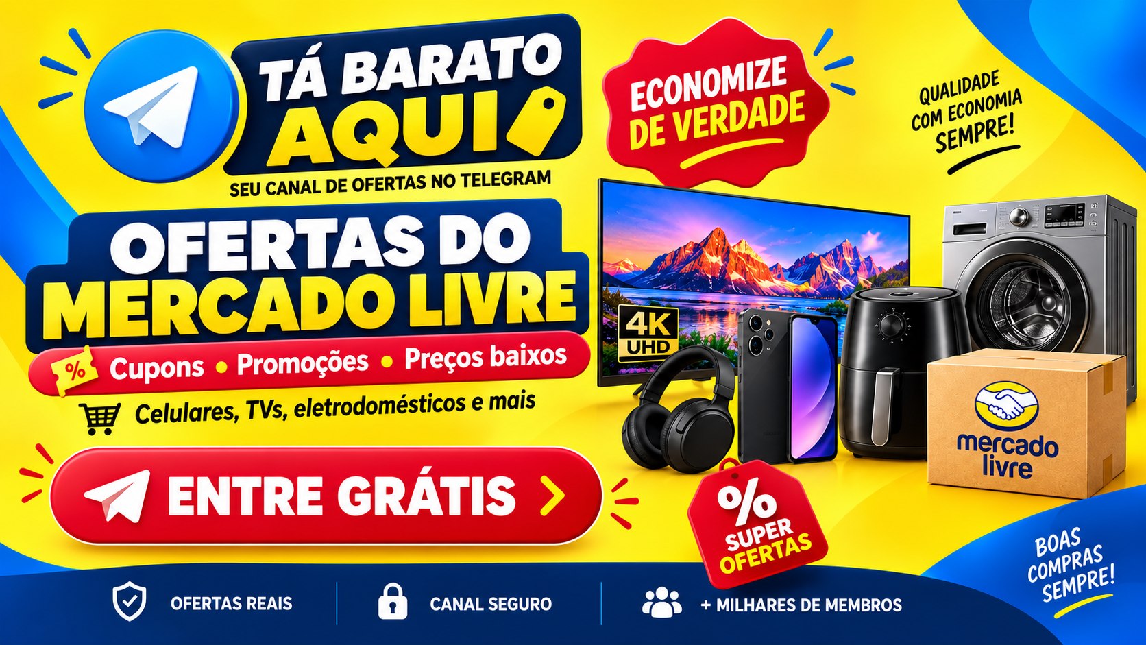 🔥 TÁ BARATO AQUI | OFERTAS 🛒