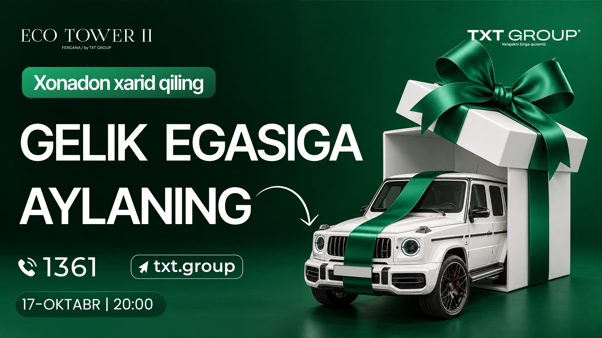 Farg'ona 17-Oktyabr online taqdimot | TXT Group