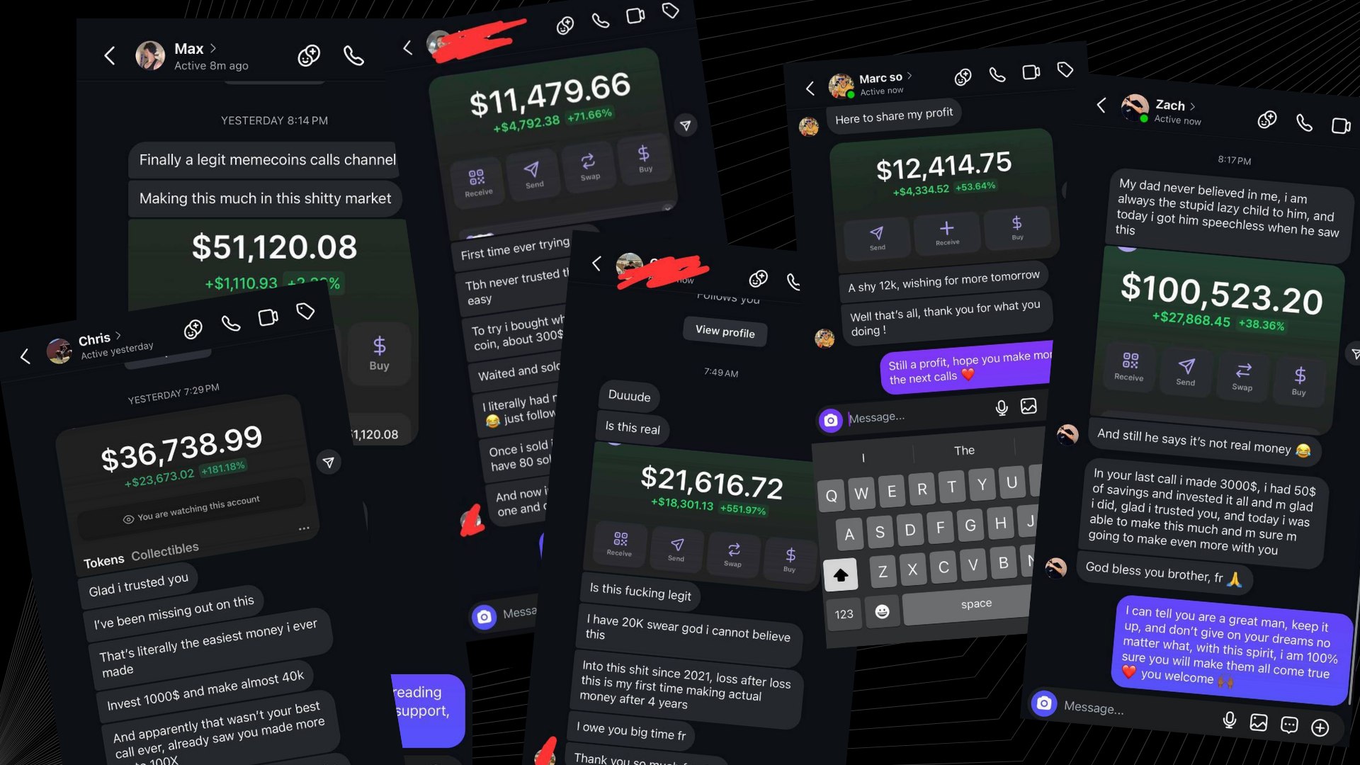 Zade Crypto Calls