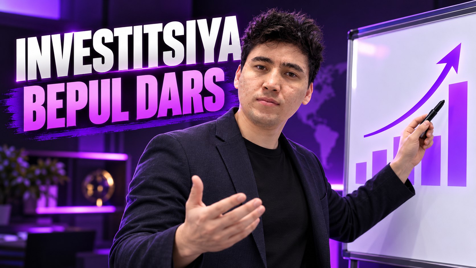 Investor Azam Azizov 👨🏫 Uznetix investitsiya