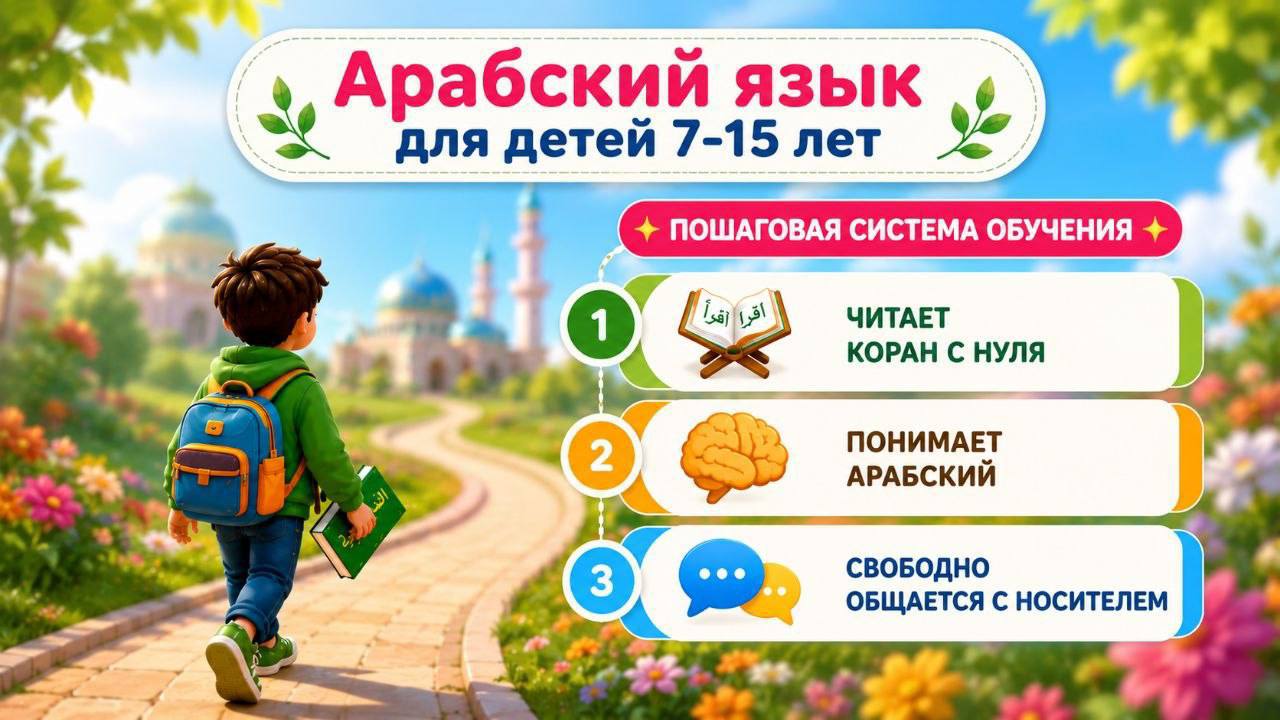 Школа Ихлас|Арабский для детей