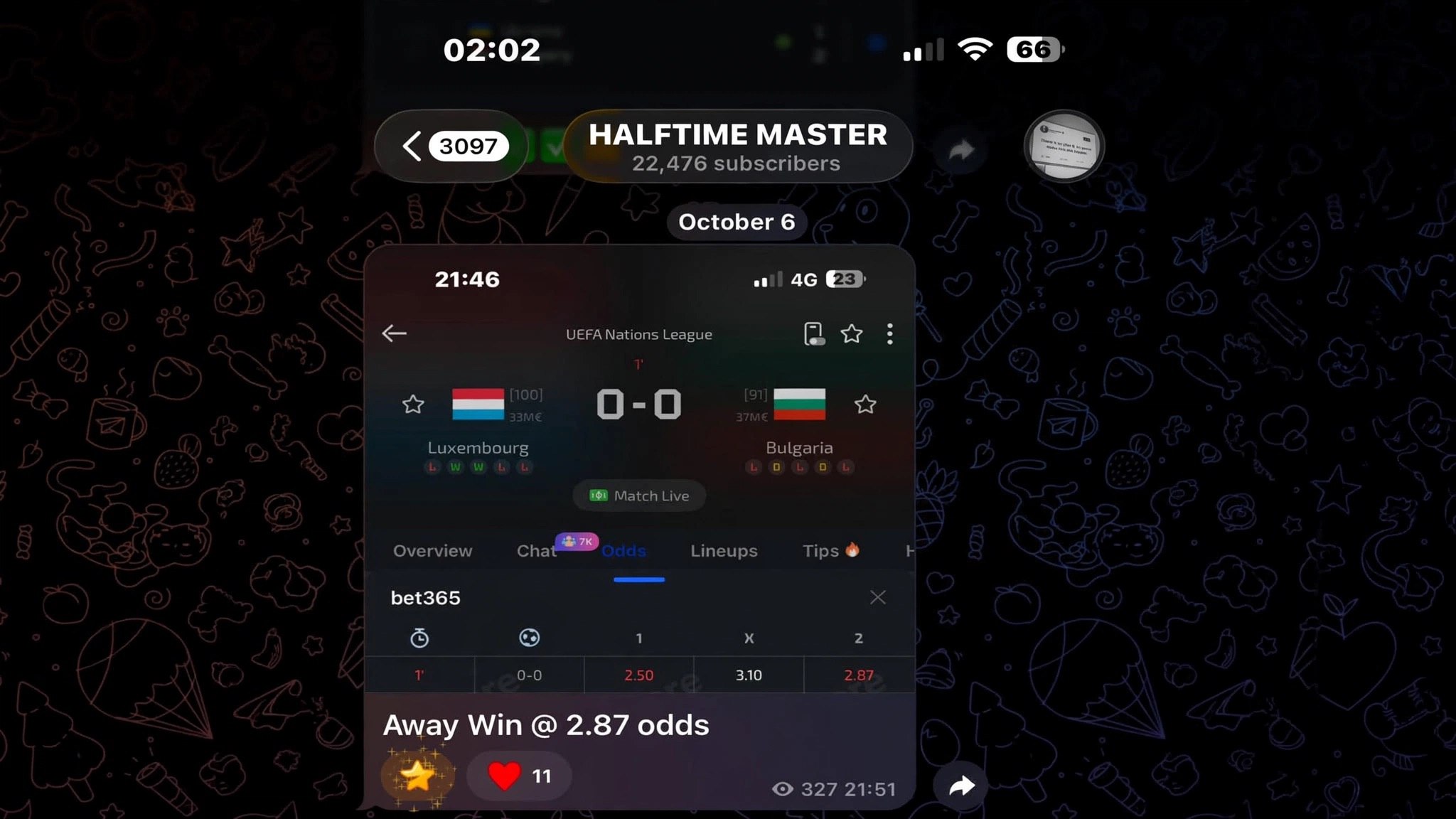 HALFTIME MASTER