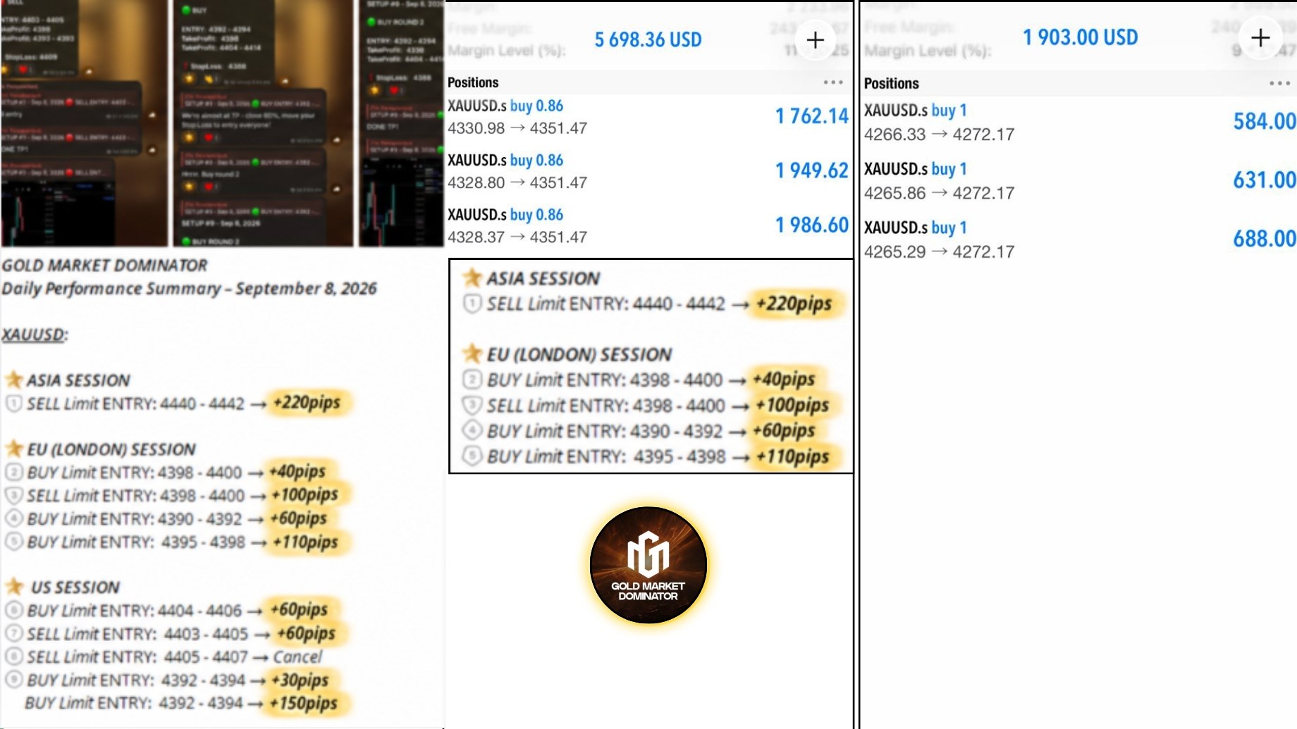 GOLD MARKET DOMINATOR