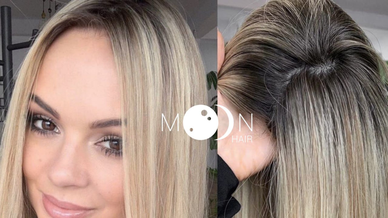MOONHAIR волосы на заколках🌕