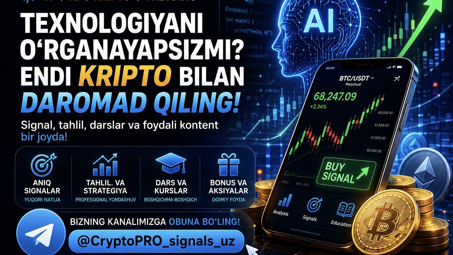 CryptoPro Signals | UZ