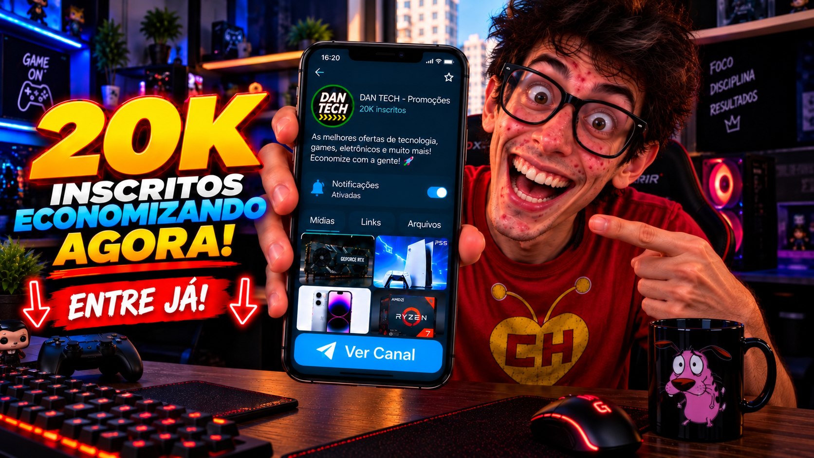 DAN TECH - Promoções