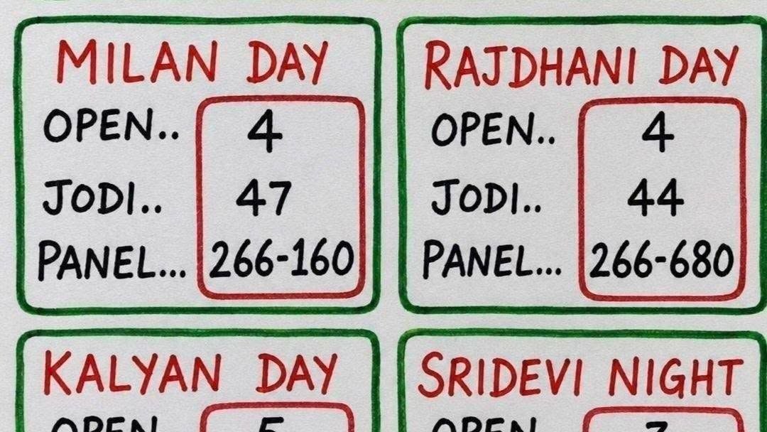 👑 कल्याण मटका 👑