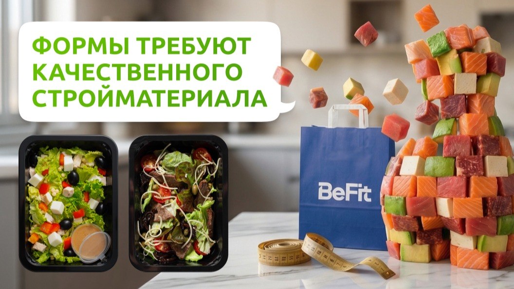 Befit: готовая полезная еда с доставкой!