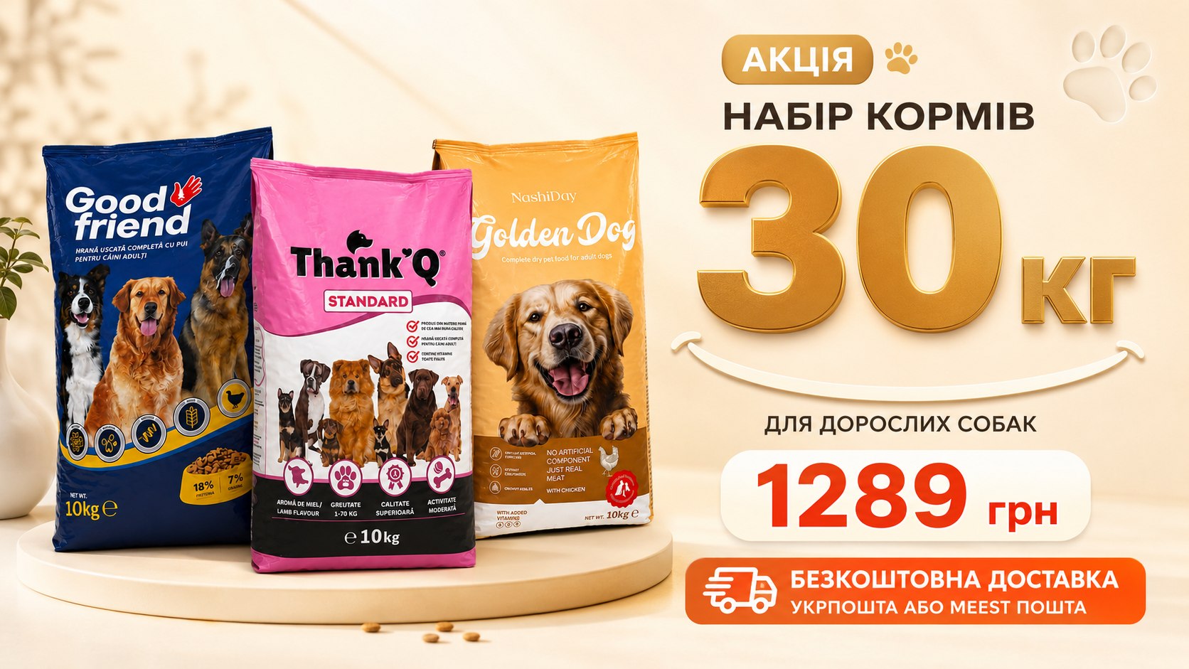 Корми для тварин GPF