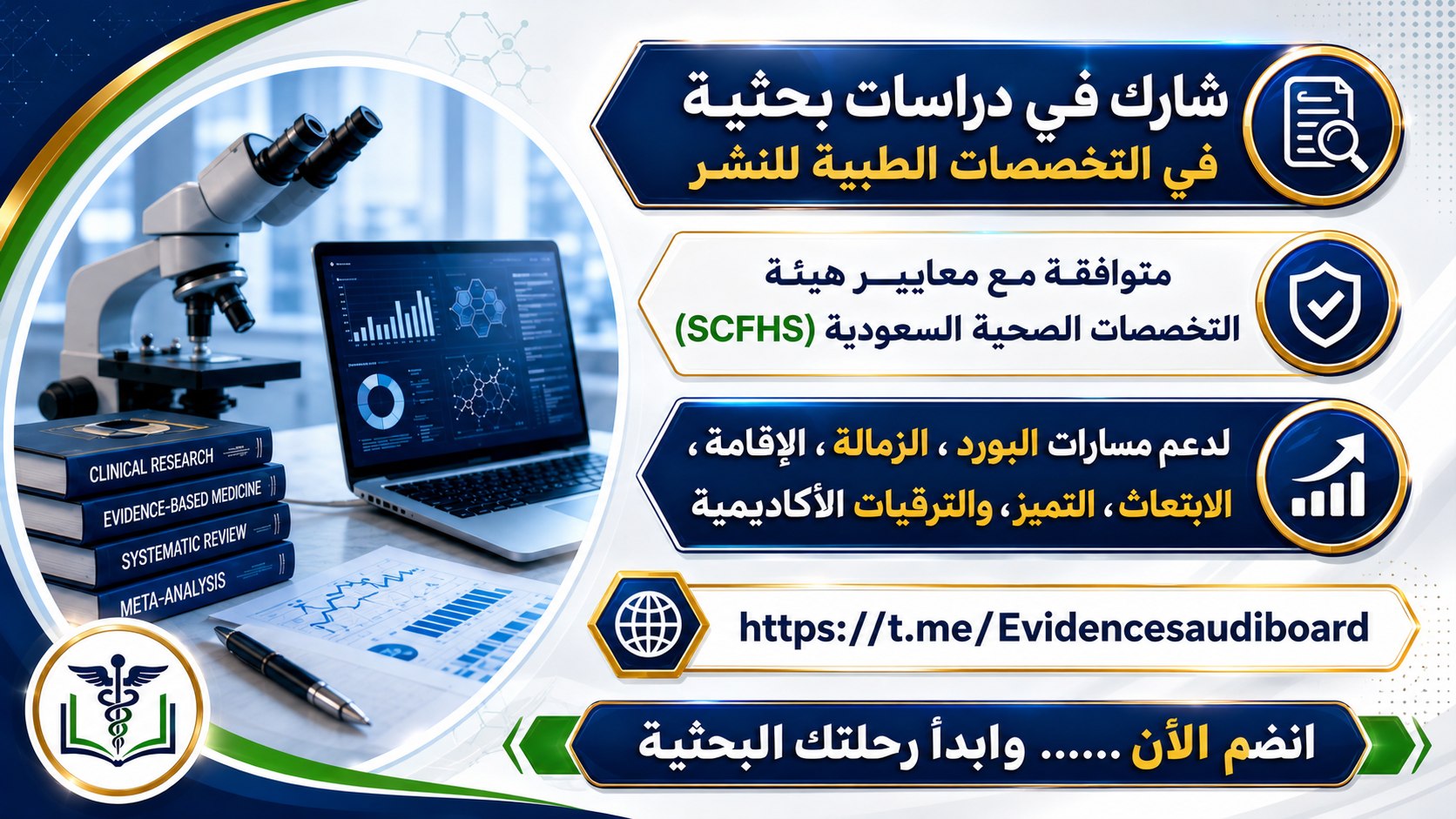 Evidence Saudi Board and Residency