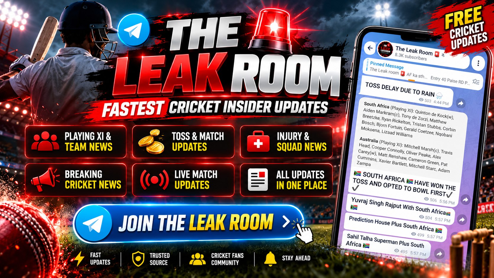 The Leak Room 🚨