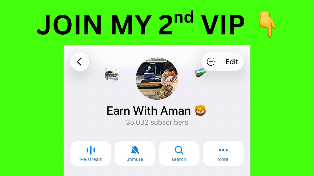 Earn With Aman ๐ฆ