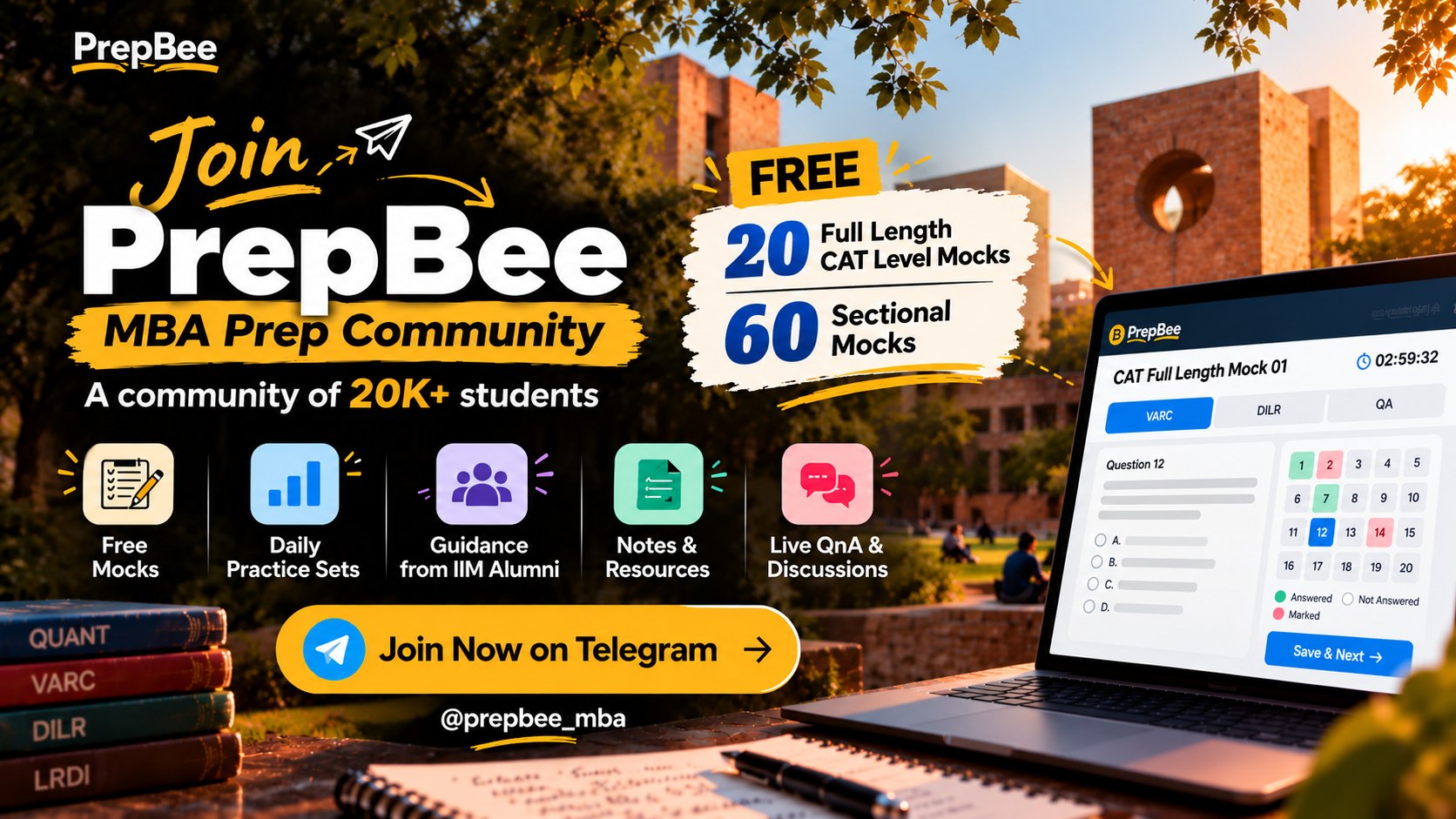 MBA CAT Prep | GDPI | Skill & Placement
