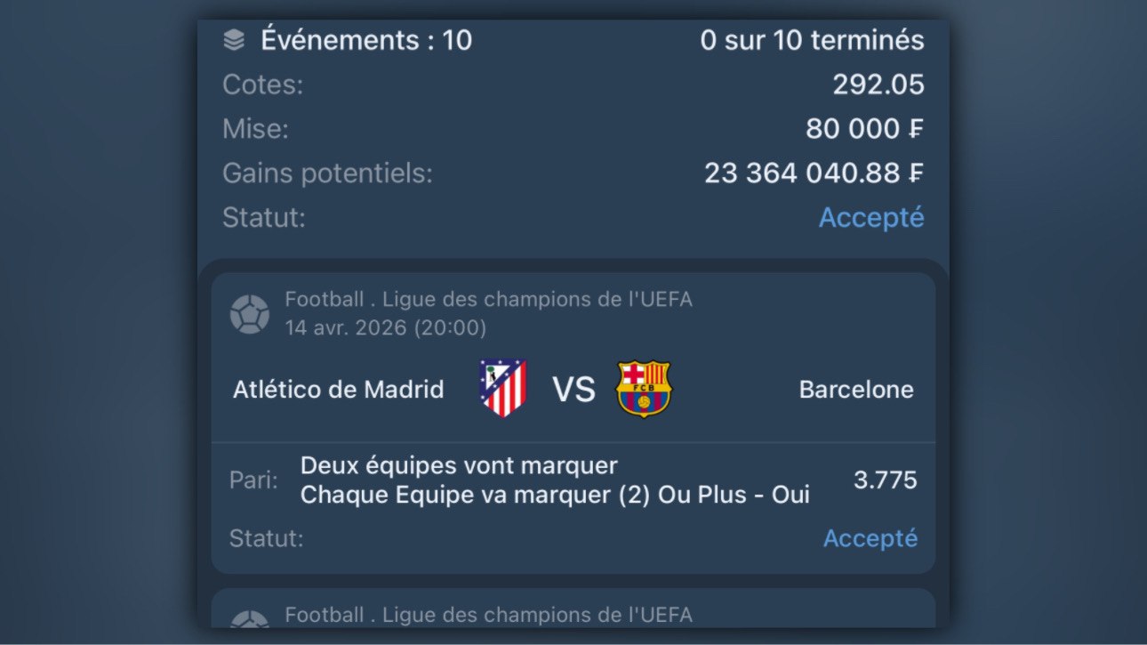 BET PRONO 🥈⚽