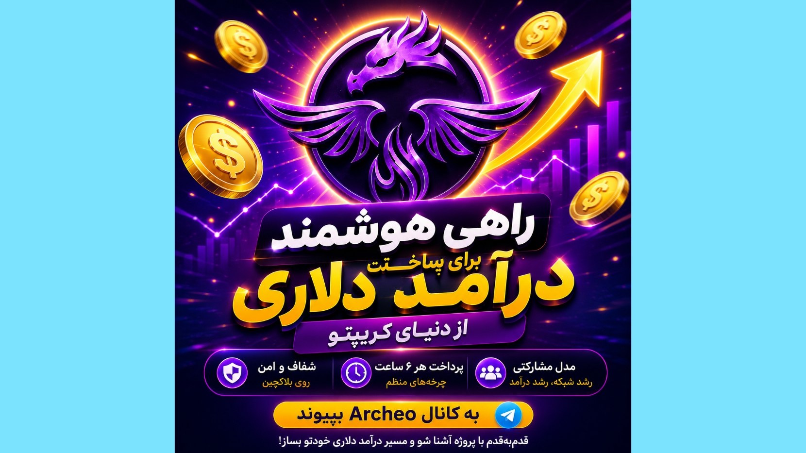 Archeo درآمد دلاری