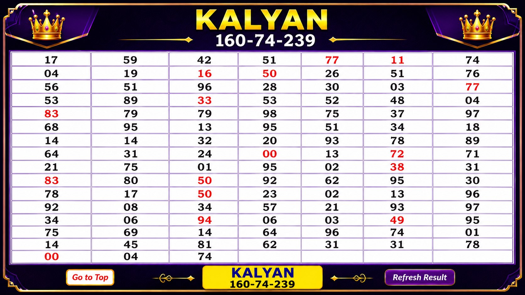 KALYAN MILAN MATKA