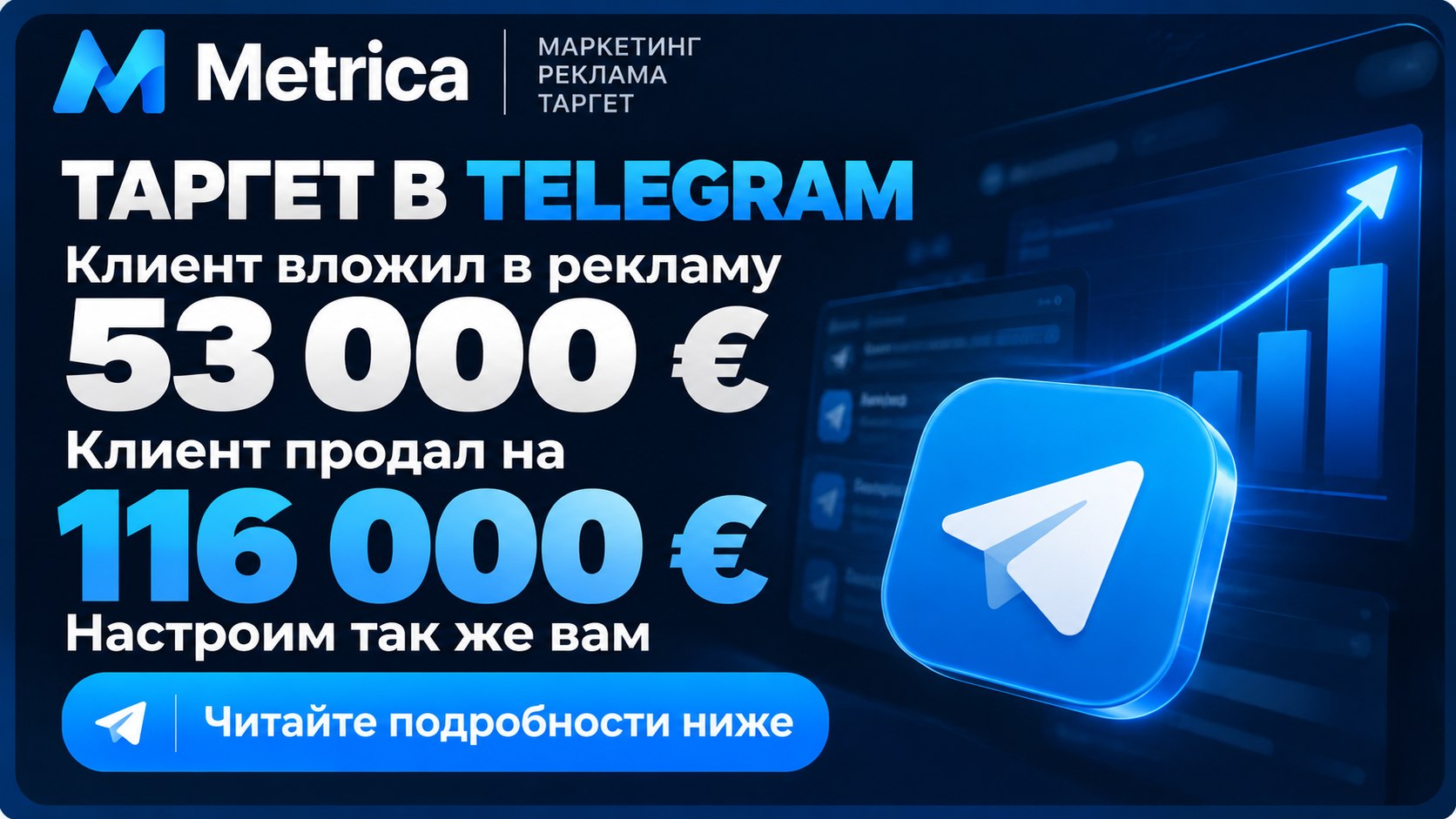 Metrica | Маркетинг, Реклама, Таргет