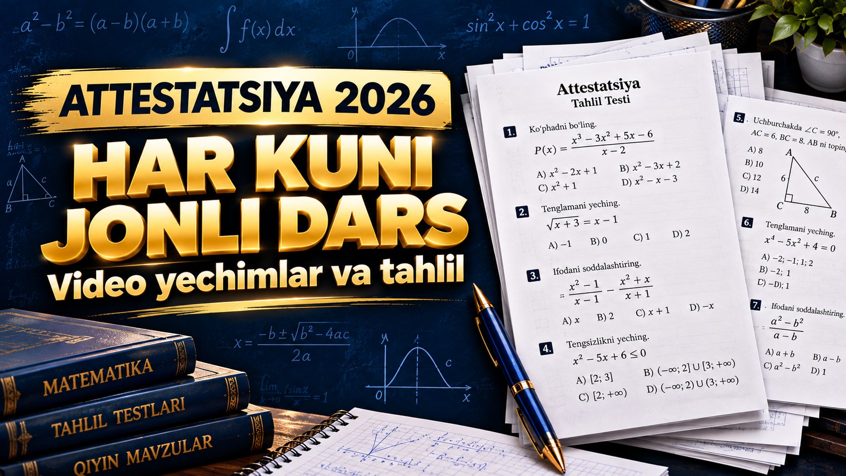 Math Teachers–Attestatsiya