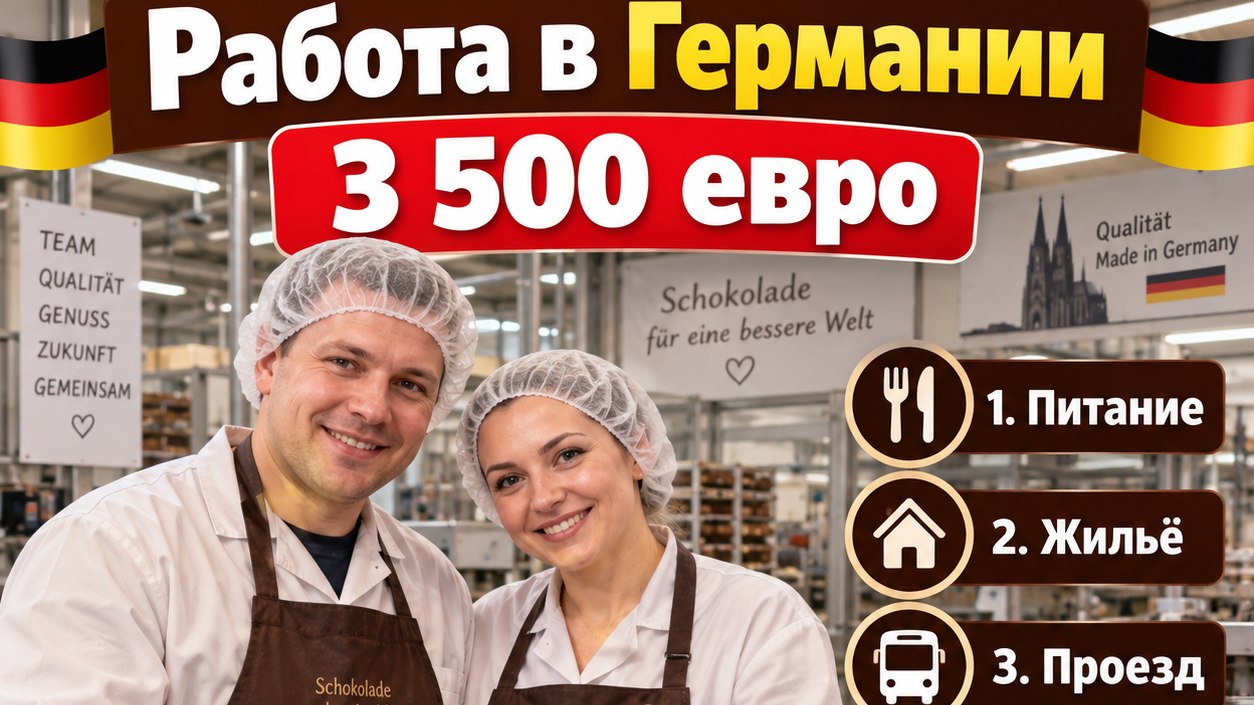 🇩🇪Работа в Германии — Трудоустройство