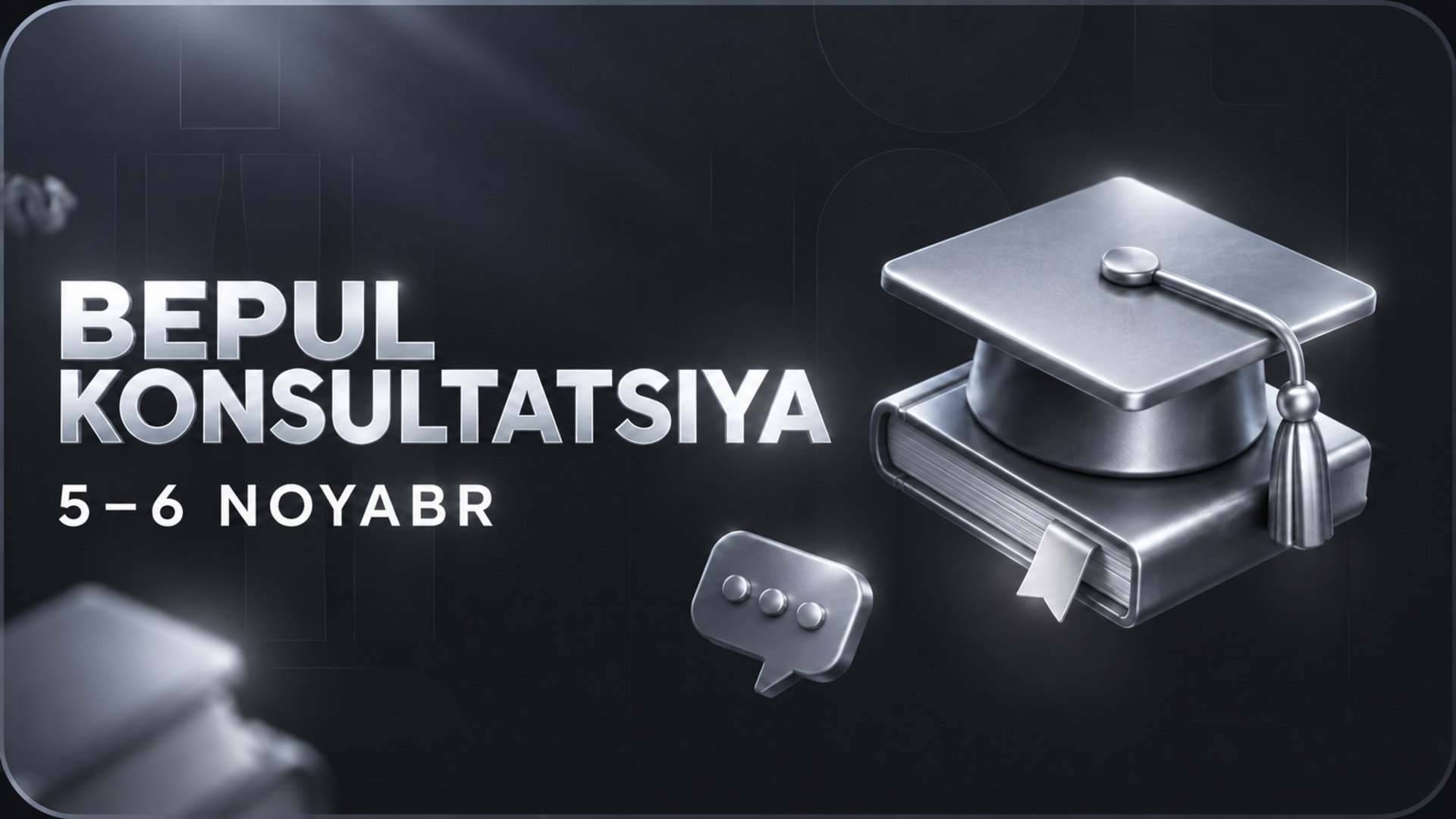 5-6 NOYABR | BEPUL KONSULTATSIYA