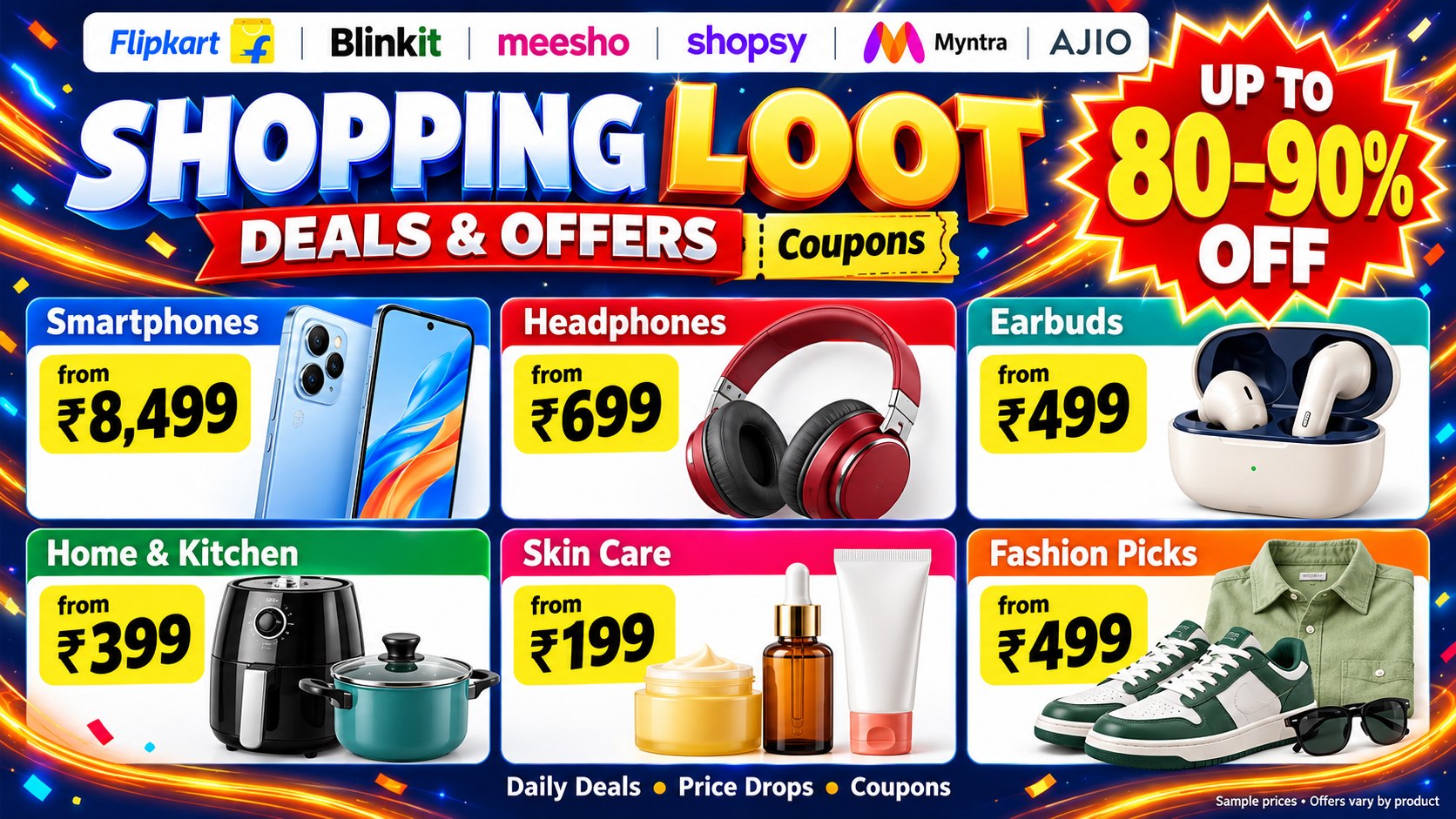 Shopping Loot Deals & Offers | Coupons