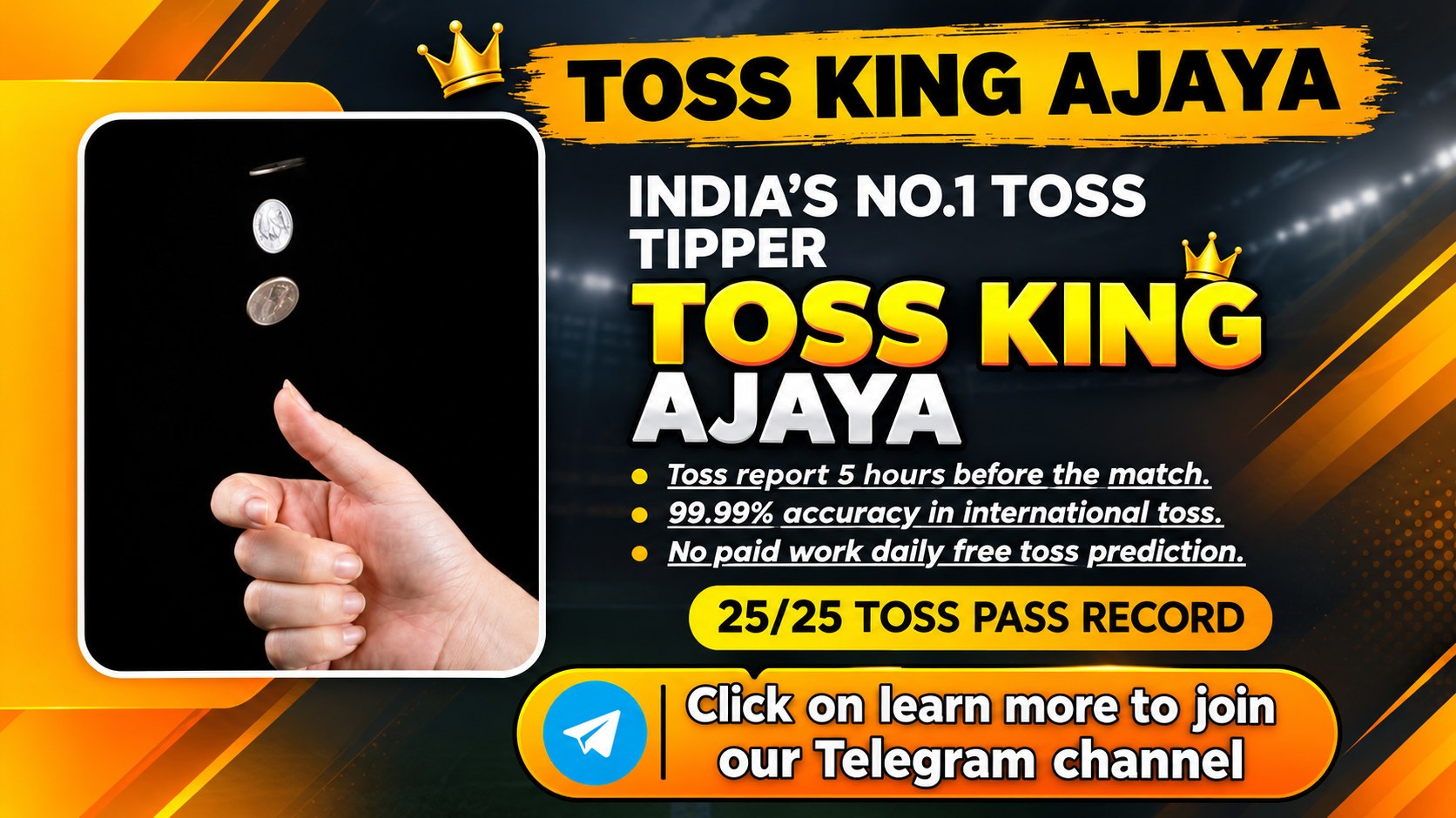 🏆 TOSS KING AJAYA 🏆